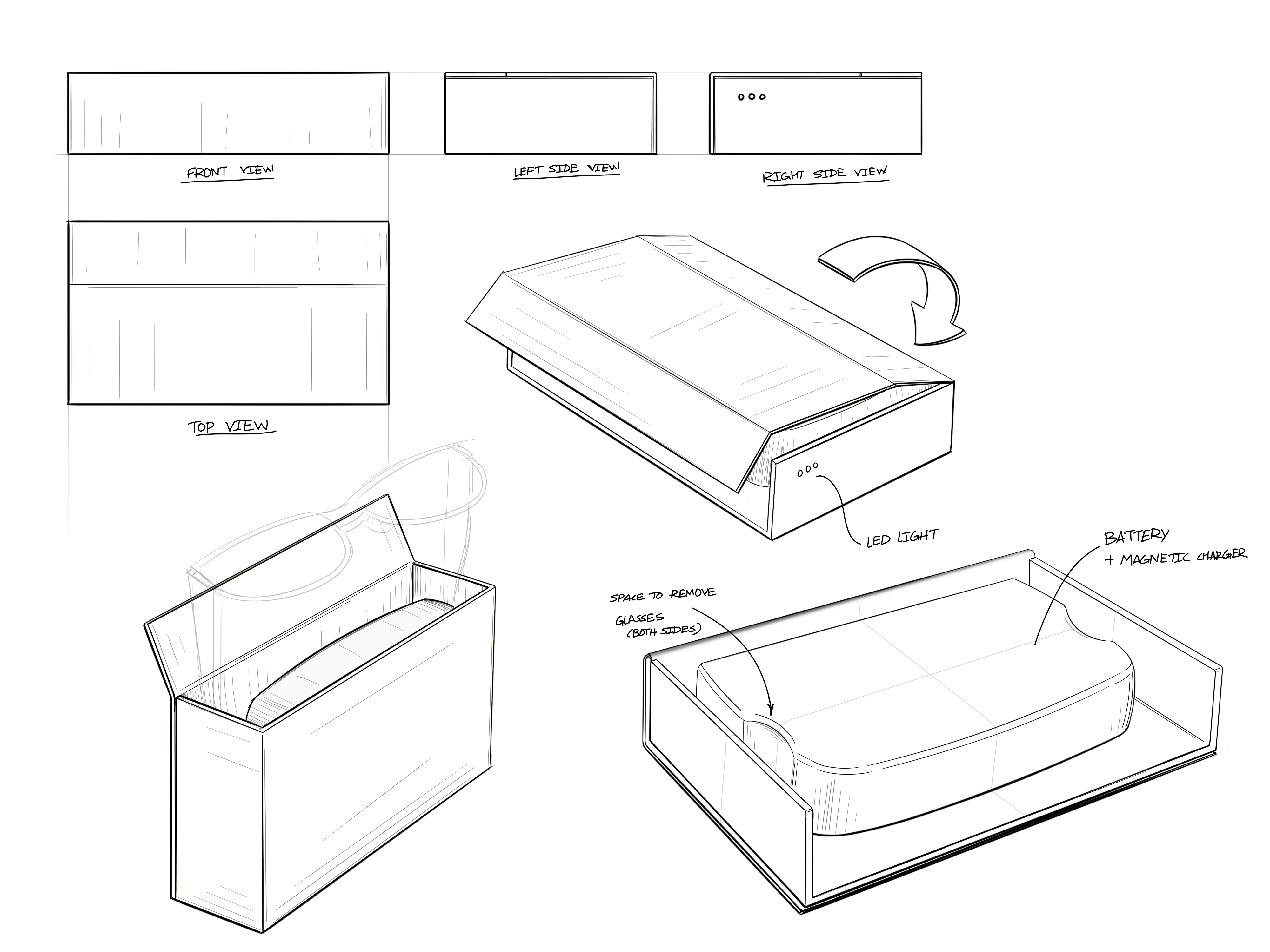Case Design Sketches