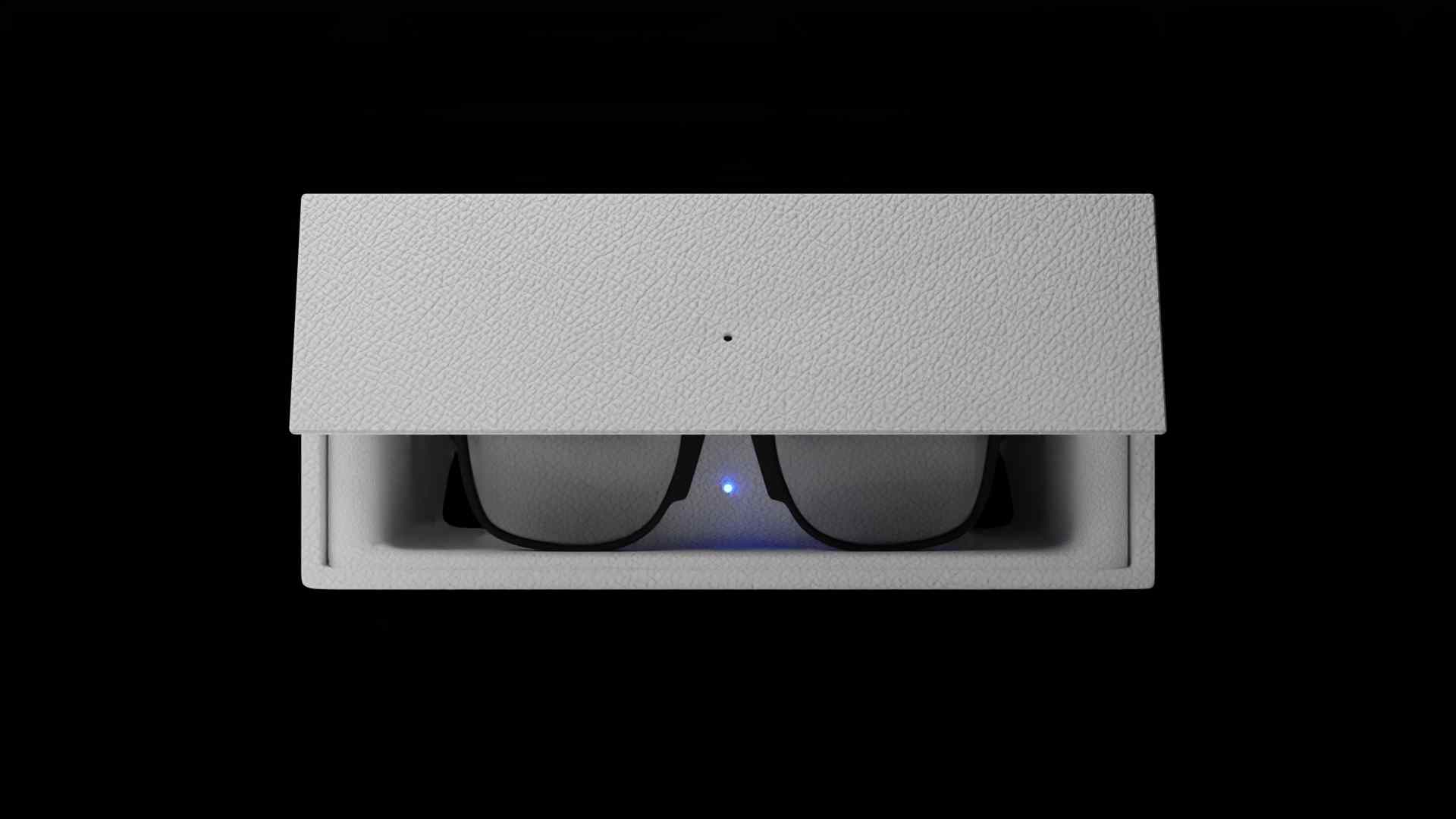 Smart Glasses Case with LED